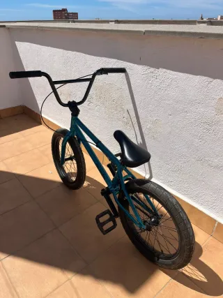 Bici BMX 18 Freestyle Verde Turquesa