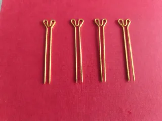 Aderezo/ adrezo Fallera Niña Dorado y Perlas