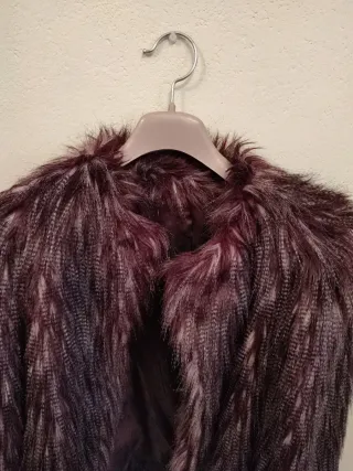 Chaqueta Piel Sintética Artesanal Talla Única