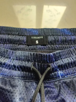 Pantaloncini Bermuda Terranova Blu/Nero Taglia S