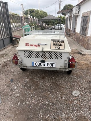 Remolque Carro para Perros Beige
