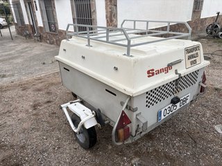 Remolque Carro para Perros Beige