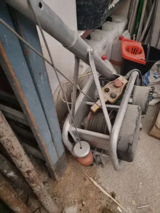 Grúa de obra
