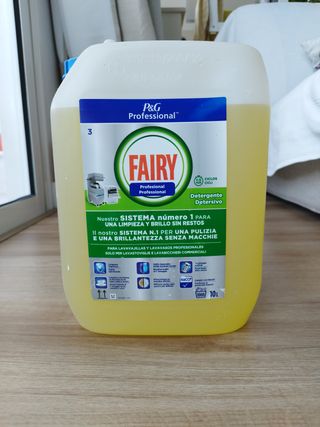 Garrafa Lavavajillas Fairy Profesional 10L