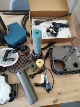 Filtro acuario Oase y accesorios