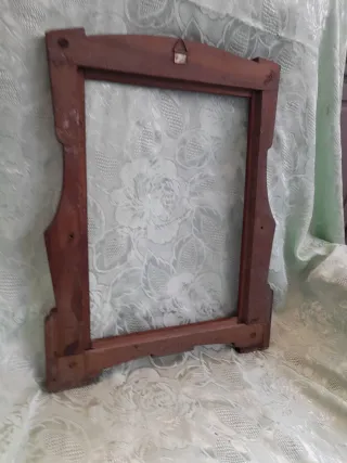 Antica cornice in legno    mis. interne 32/22,5 cm