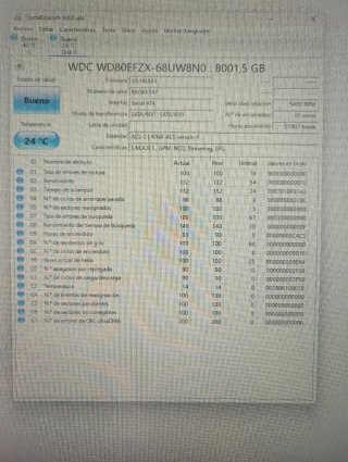 WD Western Digital Red Disco Duro 8TB NAS