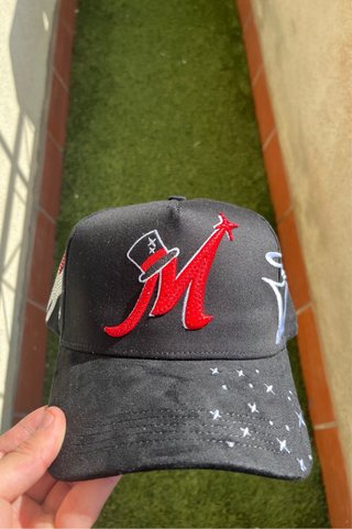 Gorra El Mago Negra Multicolor