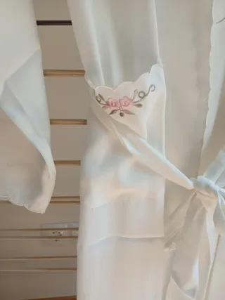 Bata lencera 100% seda GAOPING XL