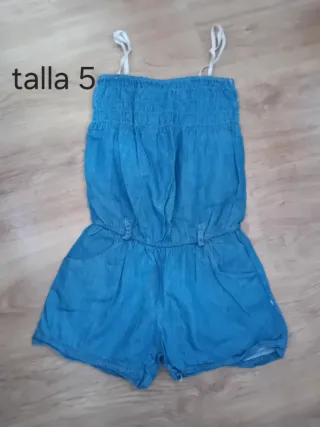 Lote de 2 vestidos de bebé talla 5