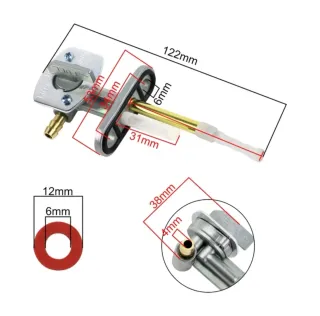 Llave gasolina Yamaha tzr 80rr y 50