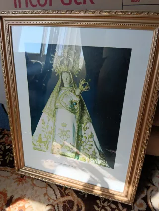 Cuadro Virgen de los Milagros Grande