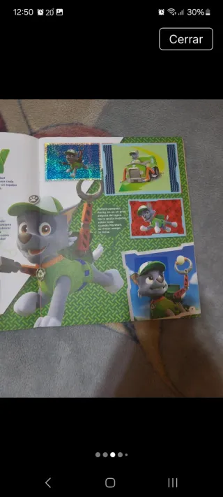 Álbum de Cromos Patrulla Canina Panini