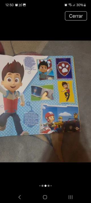 Álbum de Cromos Patrulla Canina Panini