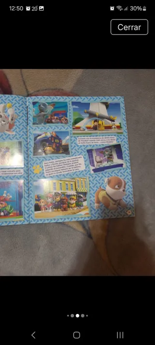 Álbum de Cromos Patrulla Canina Panini