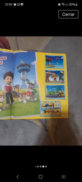 Álbum de Cromos Patrulla Canina Panini