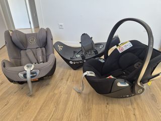 Silla coche Cybex + silla Grupo 0 + 2 bases Isofix
