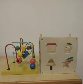 Cubo Actividad Montessori 5 en 1