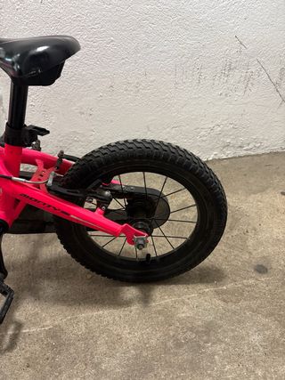 Bicicleta infantil rosa