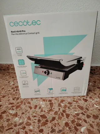 Cecotec Rock'nGrill Pro Parrilla Eléctrica 2000W