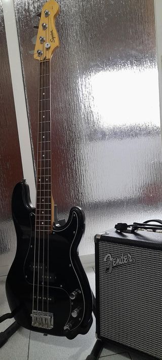 Pack Bajo Eléctrico y Amplificador Fender