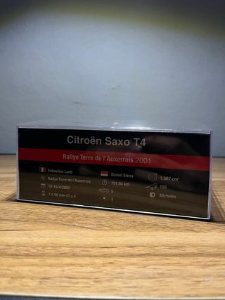 Citroen Saxo T4 Sébastien Loeb 1/43 Ixo