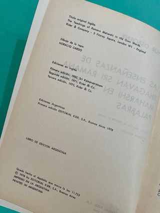 LAS ENSEÑANZAS DE BHAGAVAN SRI RAMANA MAHARSHI