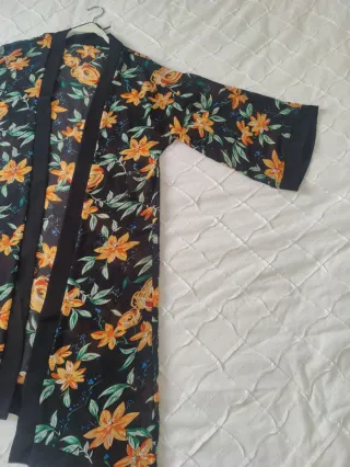 Kimono estampado flores talla única