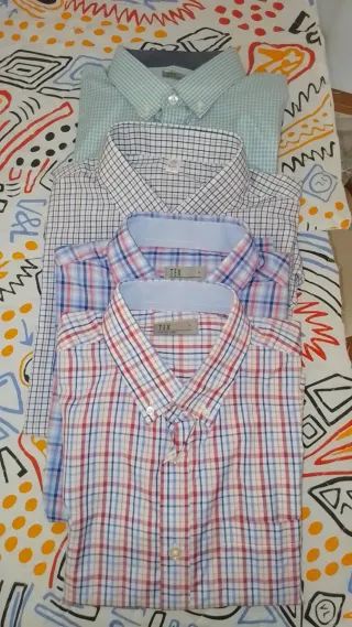 4 Camisas Cro M/C Talla L