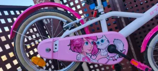 Bicicleta Infantil B'Twin 16 Rosa