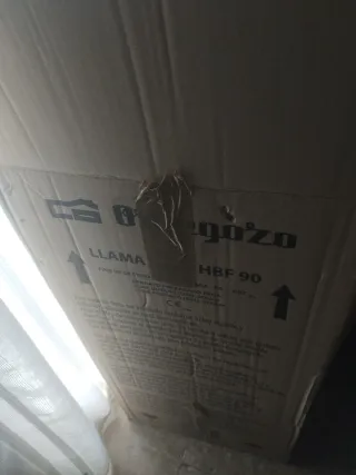 OFERTA Estufa Orbegozo Llama Azul HBF90 SEMI NUEVA