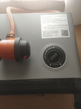 OFERTA Estufa Orbegozo Llama Azul HBF90 SEMI NUEVA