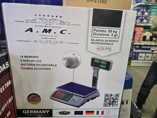 Bilancia AMC con scontrino