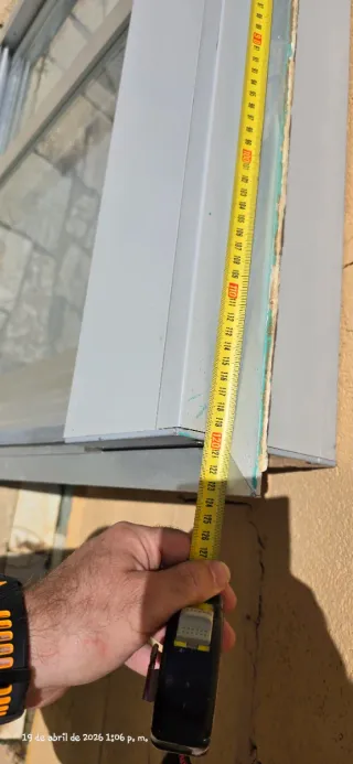 Ventana de aluminio corredera