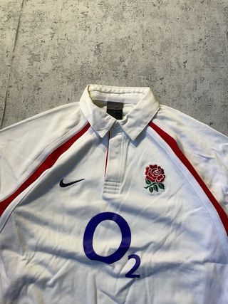 Camiseta Rugby Nike Inglaterra Talla S en medida