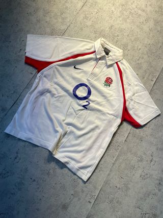 Camiseta Rugby Nike Inglaterra Talla S en medida