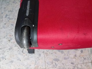 Maleta de viaje grande GUYUE roja