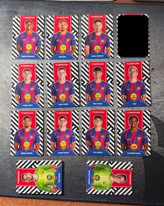 Cartas Inserts Fc Barcelona Daka Audience 24-25
