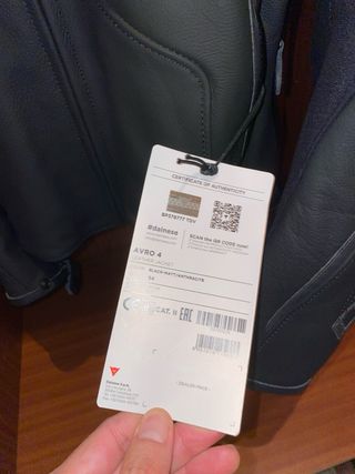 Chaqueta y pantalón Dainese Avro 4 Pony talla 54