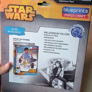 Juego de papercraft Star Wars
