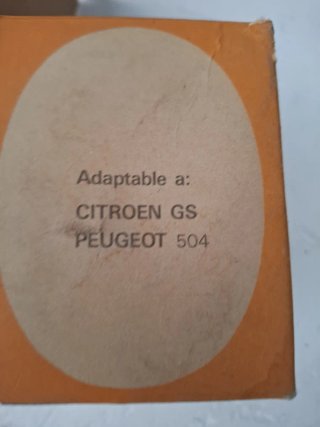 Tapa Delco Peugeot 504 / Citroën GS