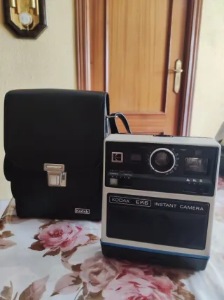 Cámara Kodak EK6 Instantánea Vintage + funda origi