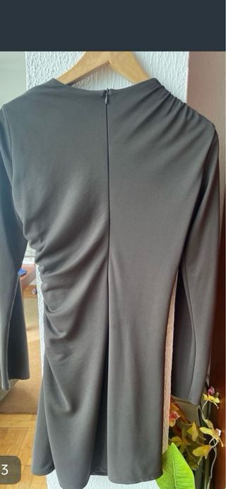 Vestido Zara verde Talla M
