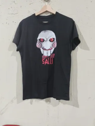 Camiseta Saw Billy Máscara Terror