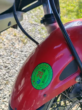 BMW GS 650 ST Roja y Plata