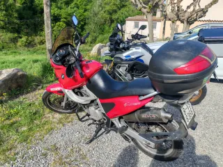 BMW GS 650 ST Roja y Plata