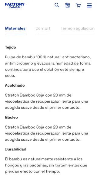 Cama de 150 x 190 colchón + base tapizada