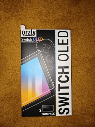 Protectores Pantalla Orzly Switch / OLED (Pack 2)