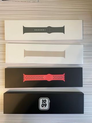 Apple Watch Nike Series 7 41mm Blanco