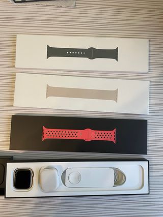 Apple Watch Nike Series 7 41mm Blanco